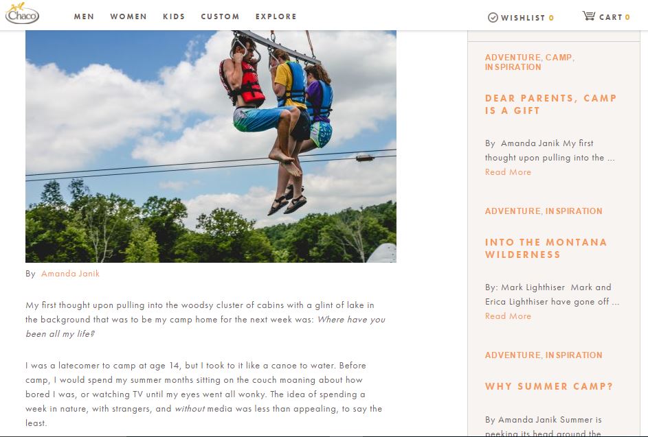 chacos website
